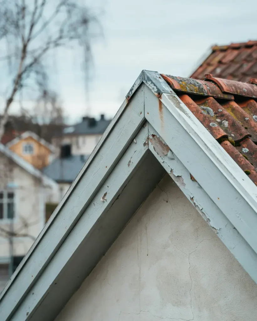 vindskivor och gavelbeslag p villatak tecken p slitage och n r de b r bytas